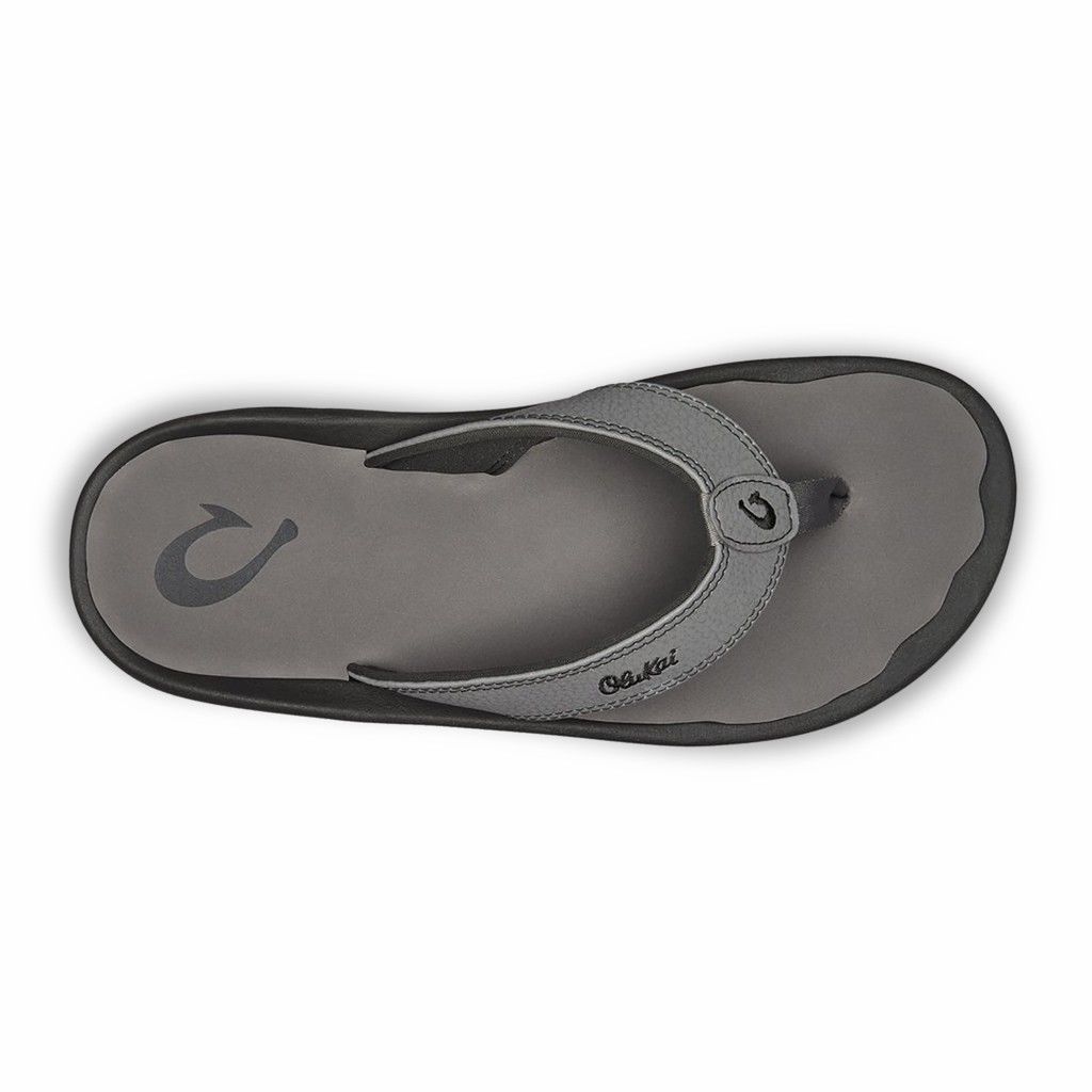 Sandalias Olukai ‘Ohana - Chanclas Hombre Grises 20513-702